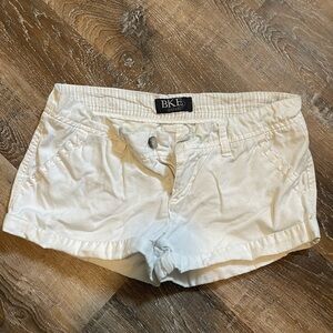 BKE white shorts